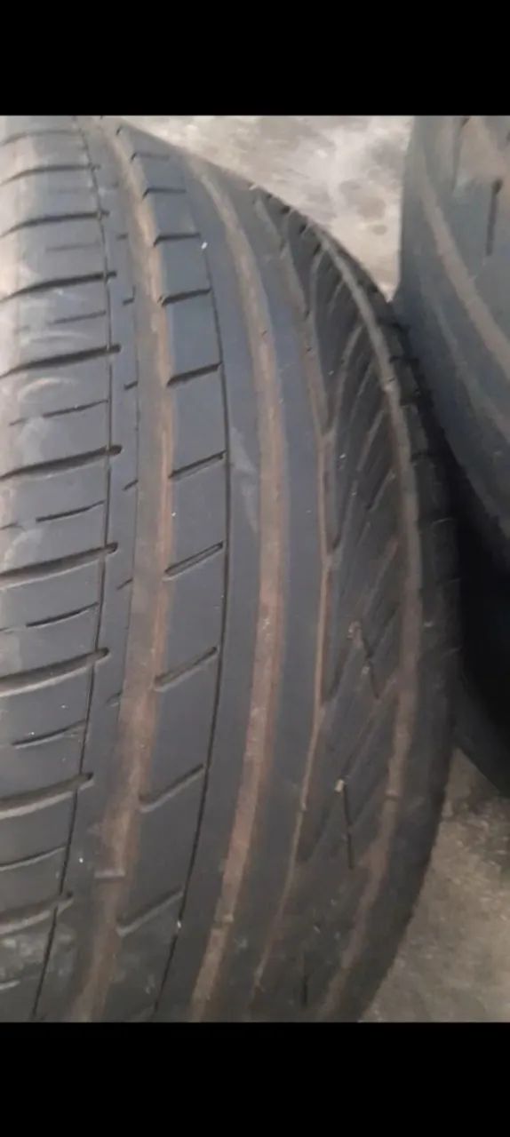 Rodas Aro 20 com 2 Pneus bons  - Foto 3