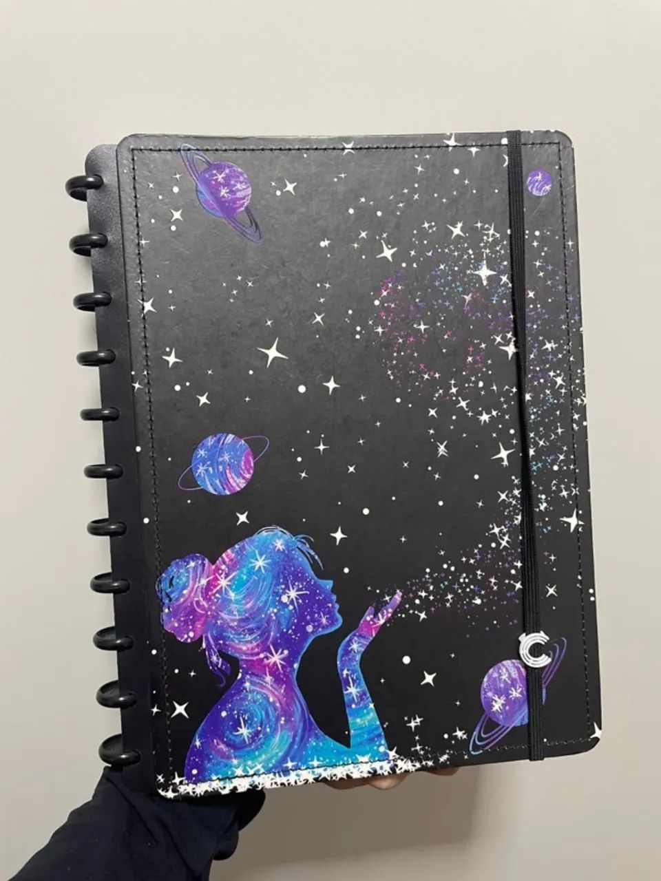 Caderno Inteligente Grande Poeira das Estrelas By Gocase