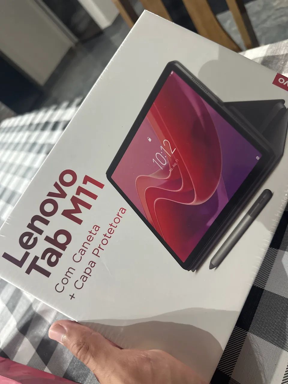 Tablet lacrado com caneta e capa protetora - Foto 3