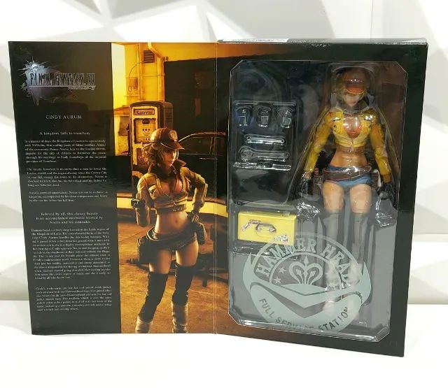Play Arts Kai Final Fantasy Xv - Cindy Aurum - Foto 5