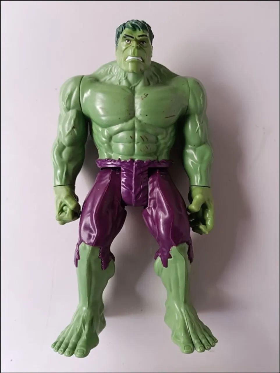 Boneco Brinquedo Colecionável Articulado O Incrível Hulk - Hasbro 2013 - 28cm - Marvel Ave