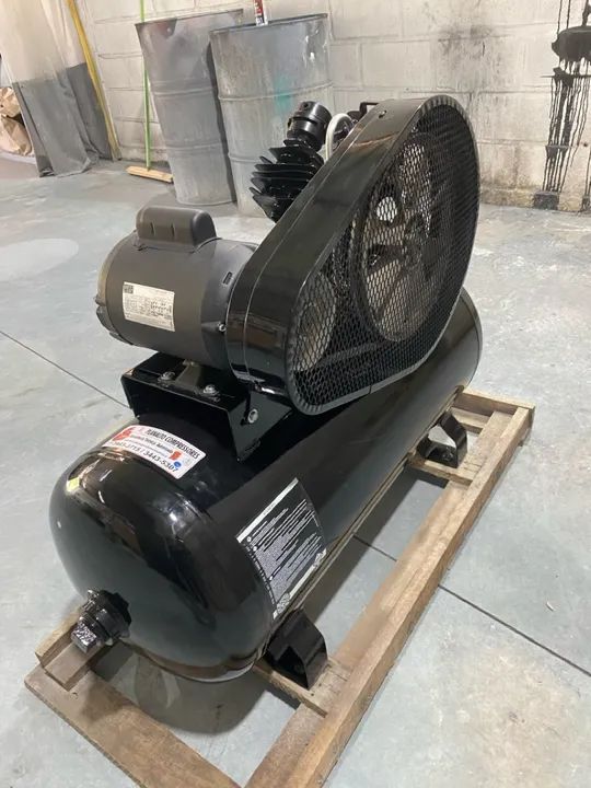 Compressor de Ar Industrial - Pressure - VORTEX 300 - 10 pés - 100 litros - Semi-Novo - Foto 2