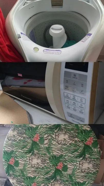 Combo com máquina de lavar