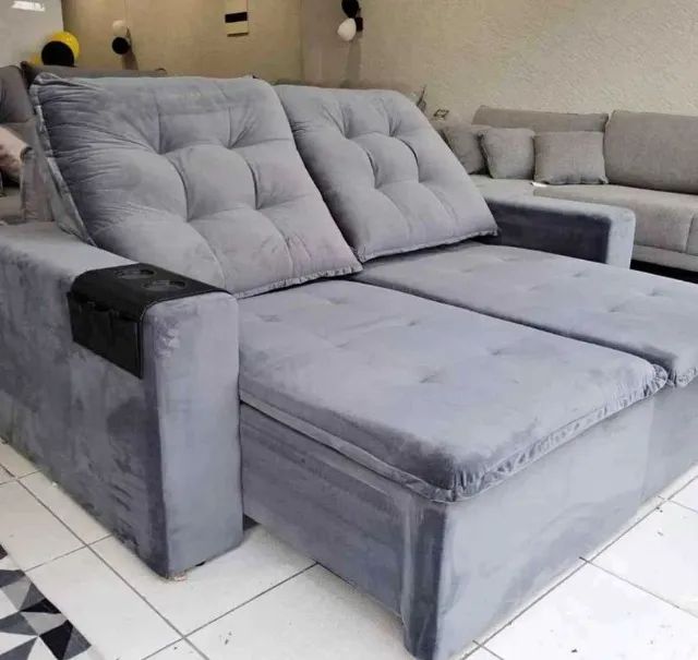 sofa retratil 2 lugares - Foto 3
