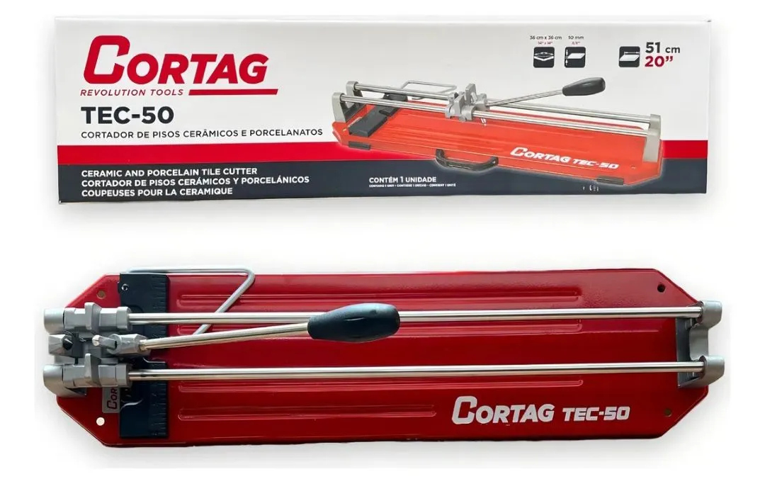 Cortador de Pisos Cerâmicos e Porcelanatos Cortag TEC-50