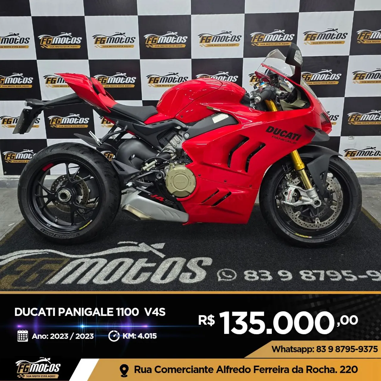 DUCATI PANIGALE 1100 V4S