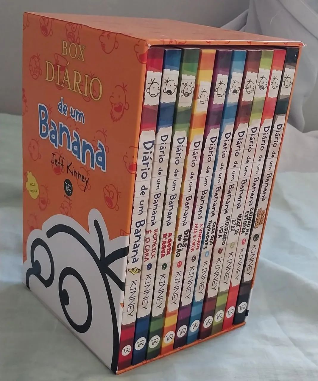 Coleção Box Diário de um Banana - 10 livros