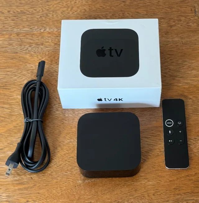 その他 AppleTV A1842 64GB Apple Tv 4k 64gb Preto Com Memória Ram De 3gb A1842 Preto Preto De