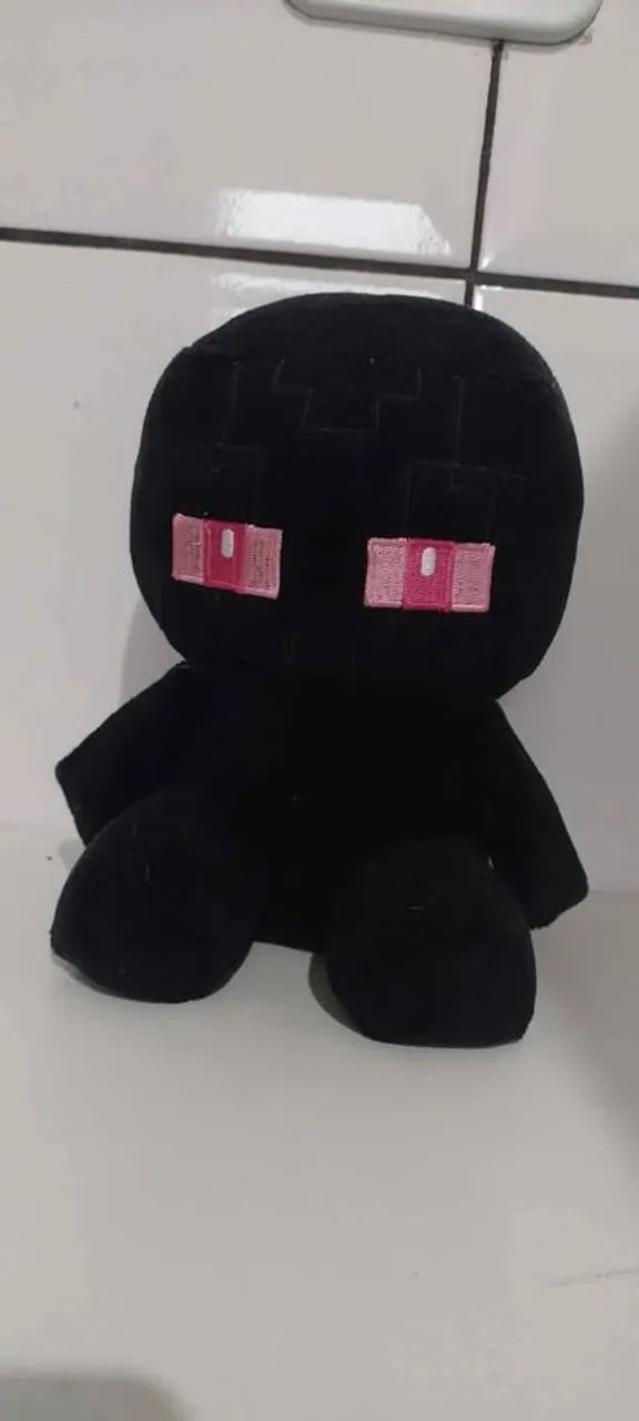 Pelúcia Enderman Minecraft
