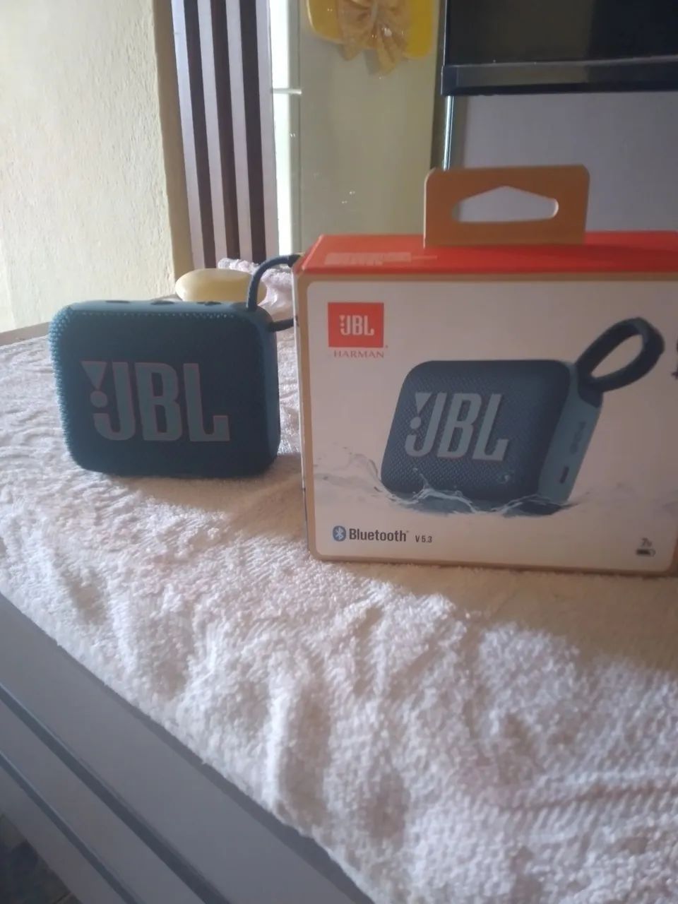 Caixa de Som Bluetooth JBL GO 4 ORIGINAL