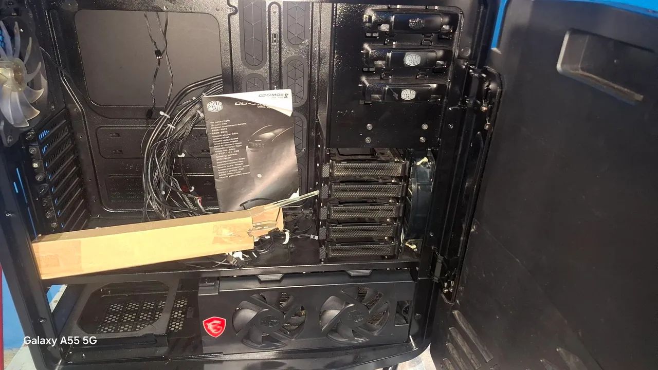 Gabinete Gamer Cooler Master cosmos ultra tower  - Foto 5