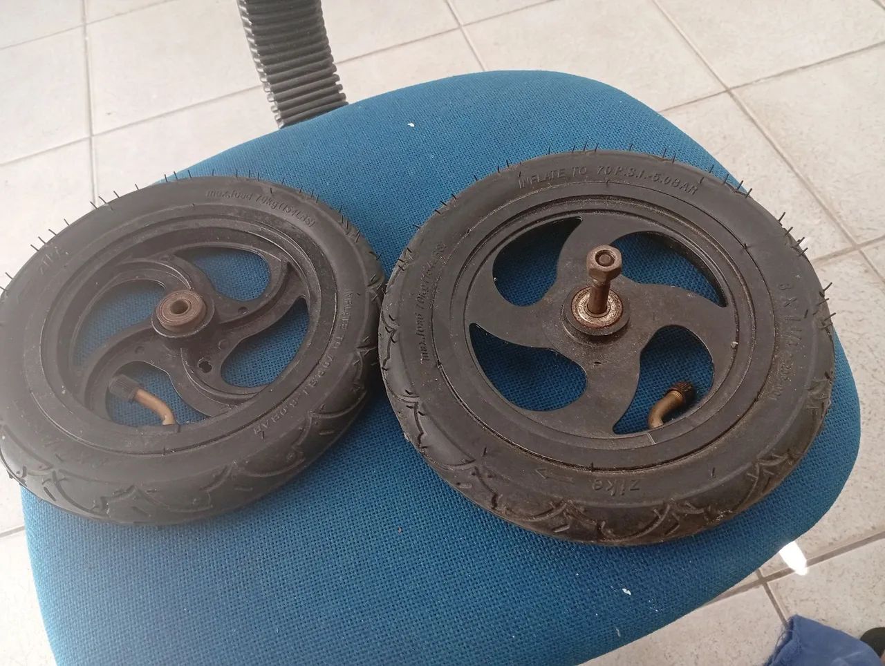 Rodas de Bicicleta patinete aro 10 - Foto 2