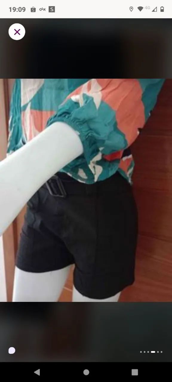 Conjunto Shorts e Blusa Feminino - Foto 3