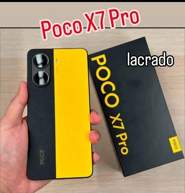 poco x7 pro 12/512 lacrado