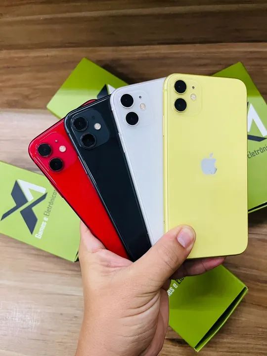 iPhone 11 sem detalhes e várias cores - avance hoje 