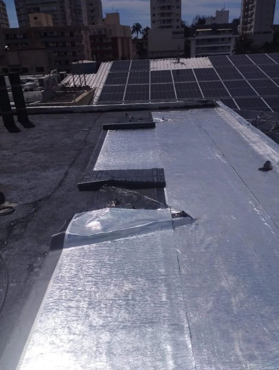 Manta quente asfáltica 