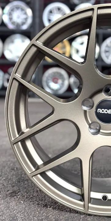 Rodas aro 17 furação 5x100 tala 8 - Foto 2