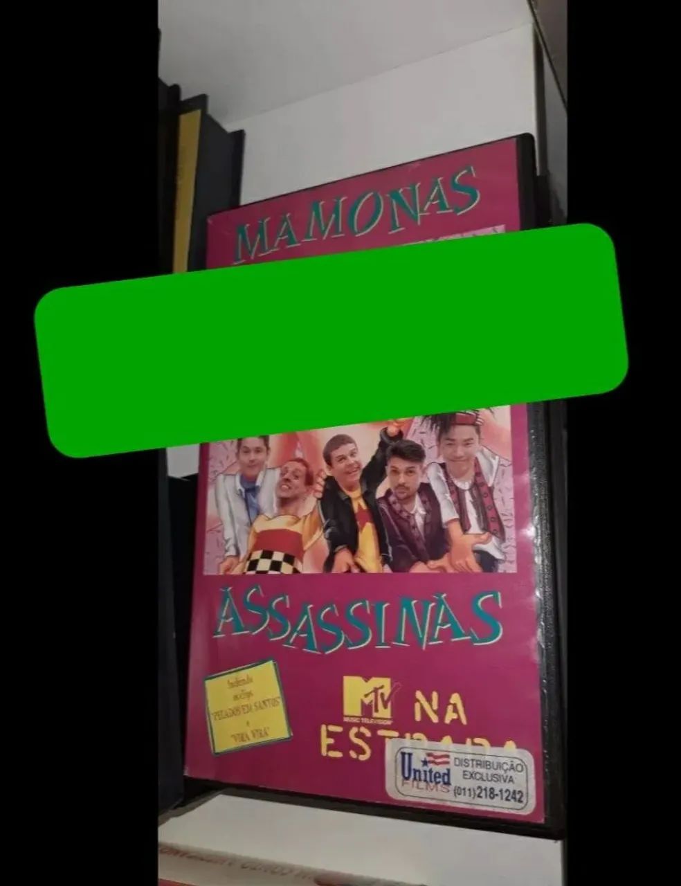 VHS Mamonas Assassinas MTV na Estrada