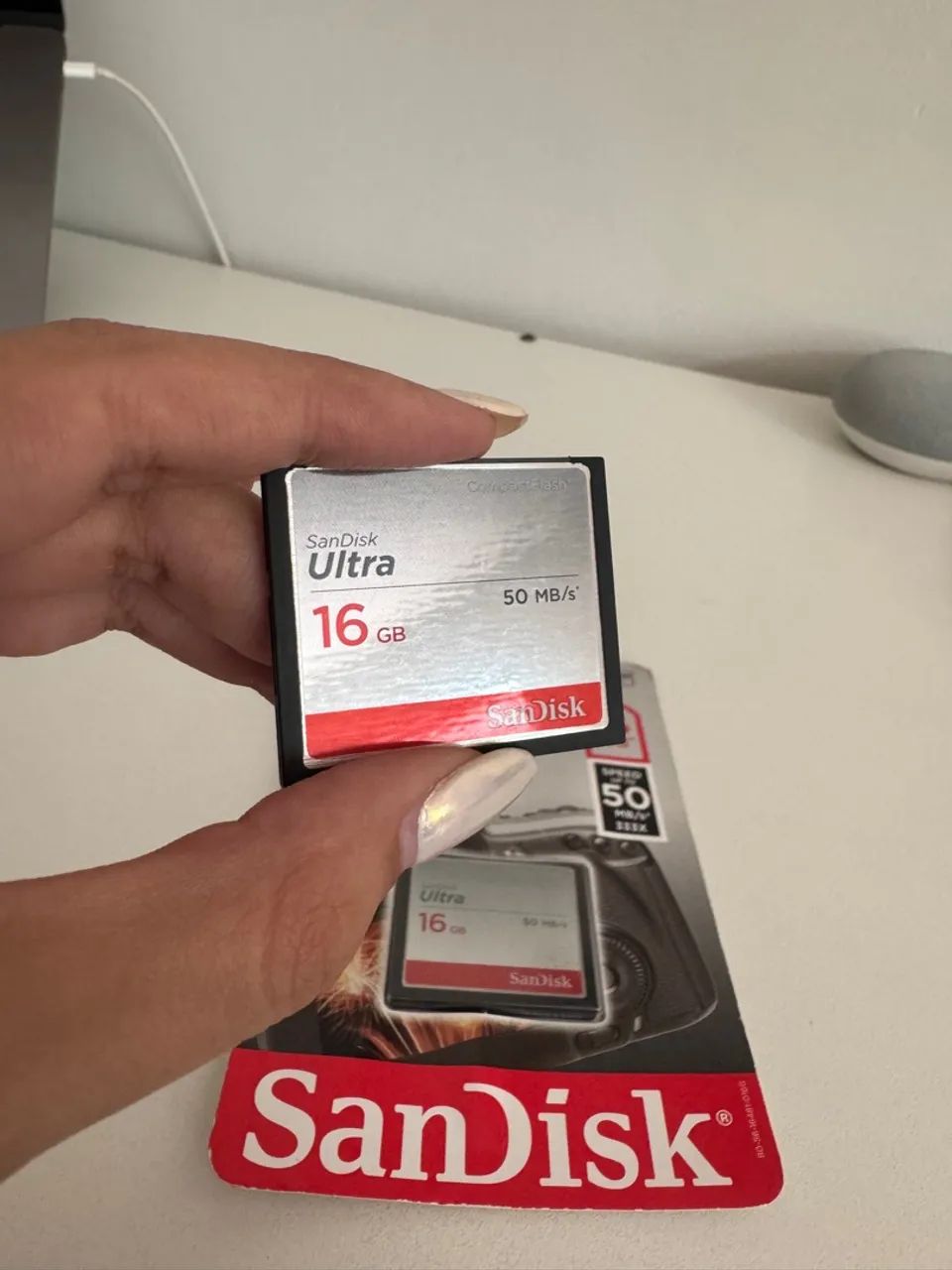 Cartão de Memória SanDisk Ultra 16GB 50MB/s