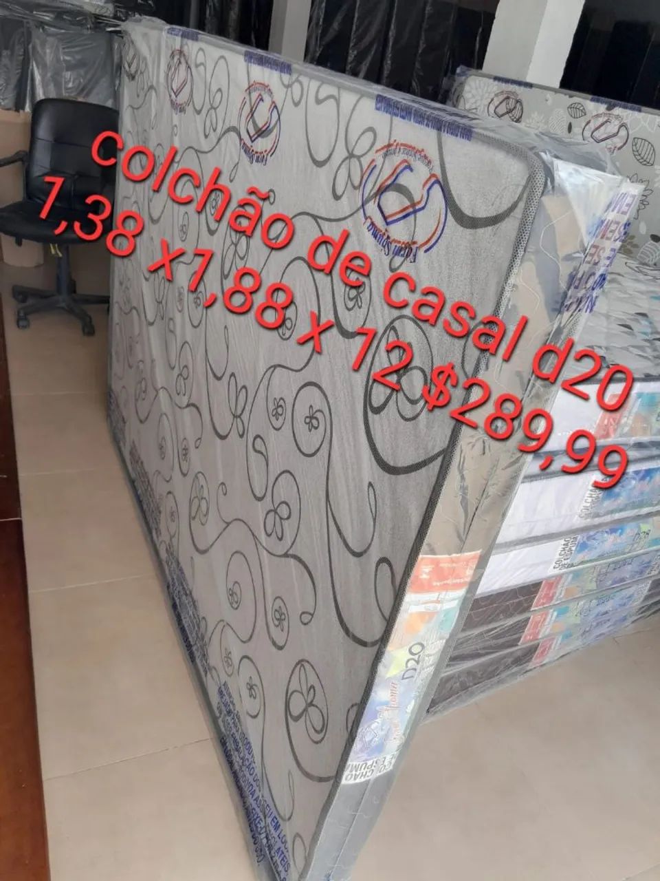 Colchão de casal novo apartir de 289,99 reais em até 10x sem juros no cartão  - Foto 2