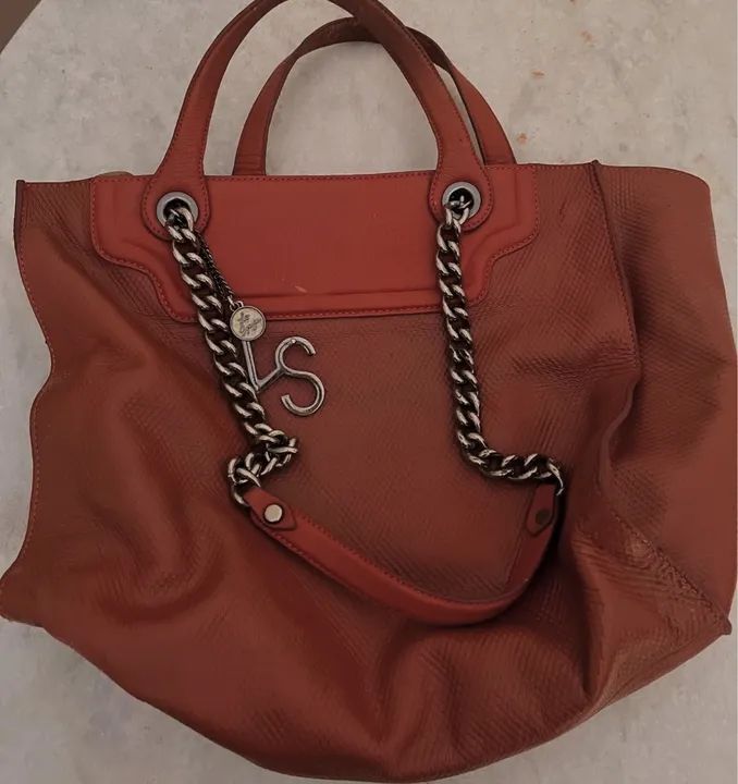 Bolsa couro de arraia - Foto 3