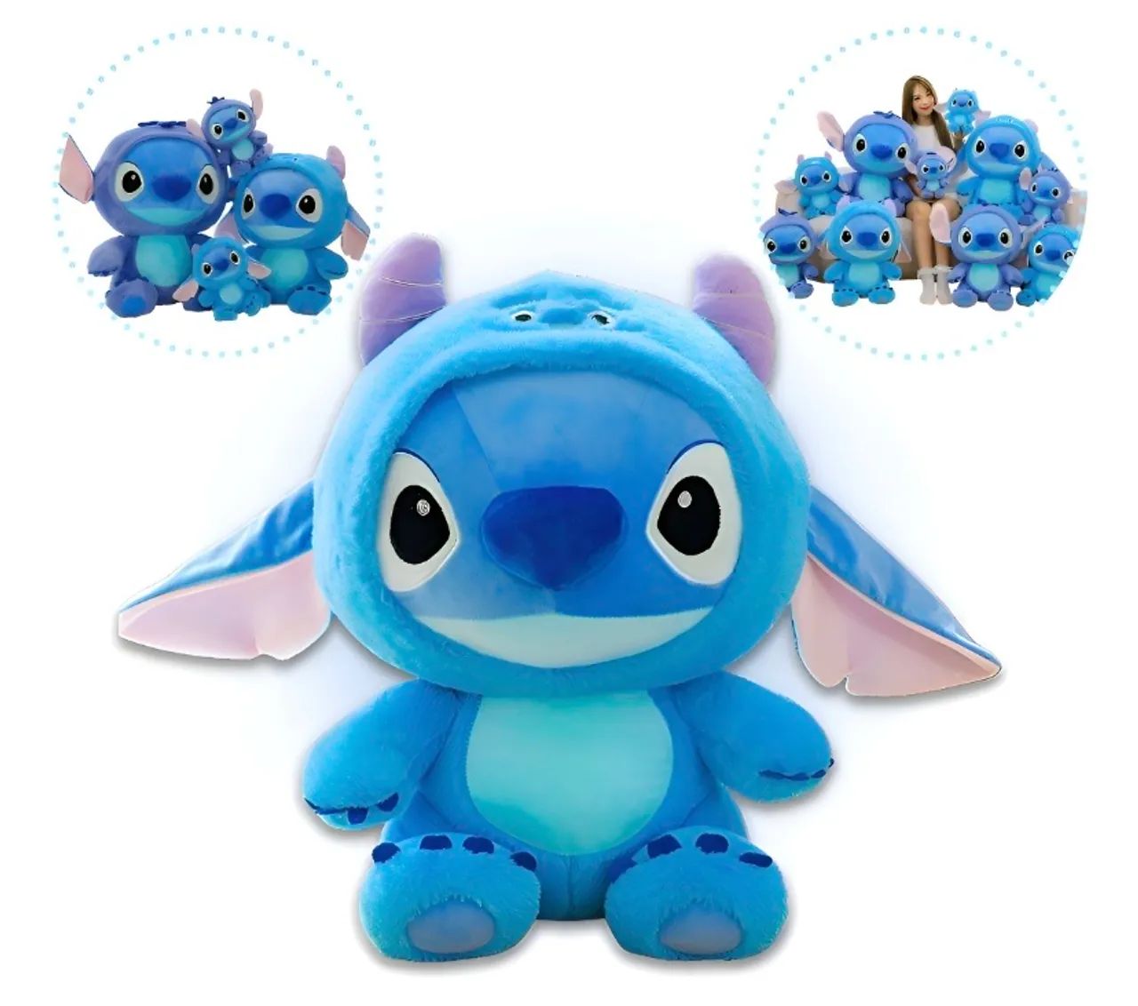 Stitch de pelúcia 60 cm - Foto 2