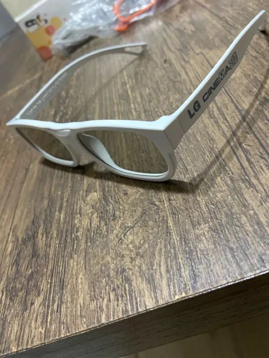 Óculos 3D LG para TV - NOVOS - Foto 2