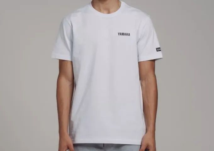 CAMISA BRANCA YAMAHA                                                                      