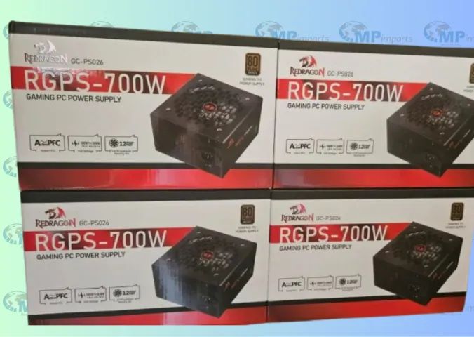 Loja MP Imports: Fonte De Alimentação Redragon Gc-ps026 700w Atx / 80 Plus Bronze - Foto 3