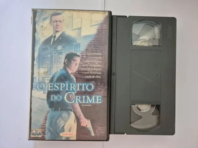VHS O Espírito do Crime Dublado Original - Foto 3
