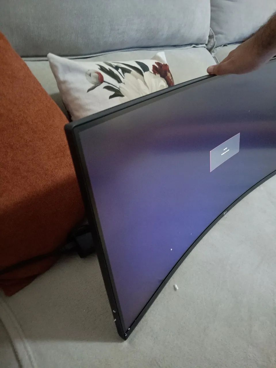 Monitor ultrawide gamer curvo ultragear LG 160hz - Foto 4