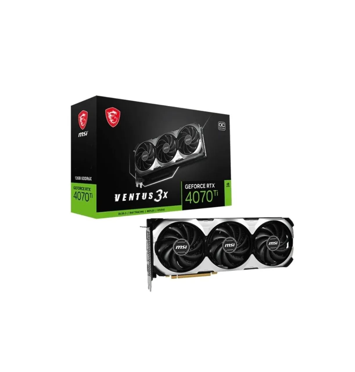 Placa de Vídeo MSI RTX 4070 Ti Ventus 3X 12GB | Troco e parcelo 