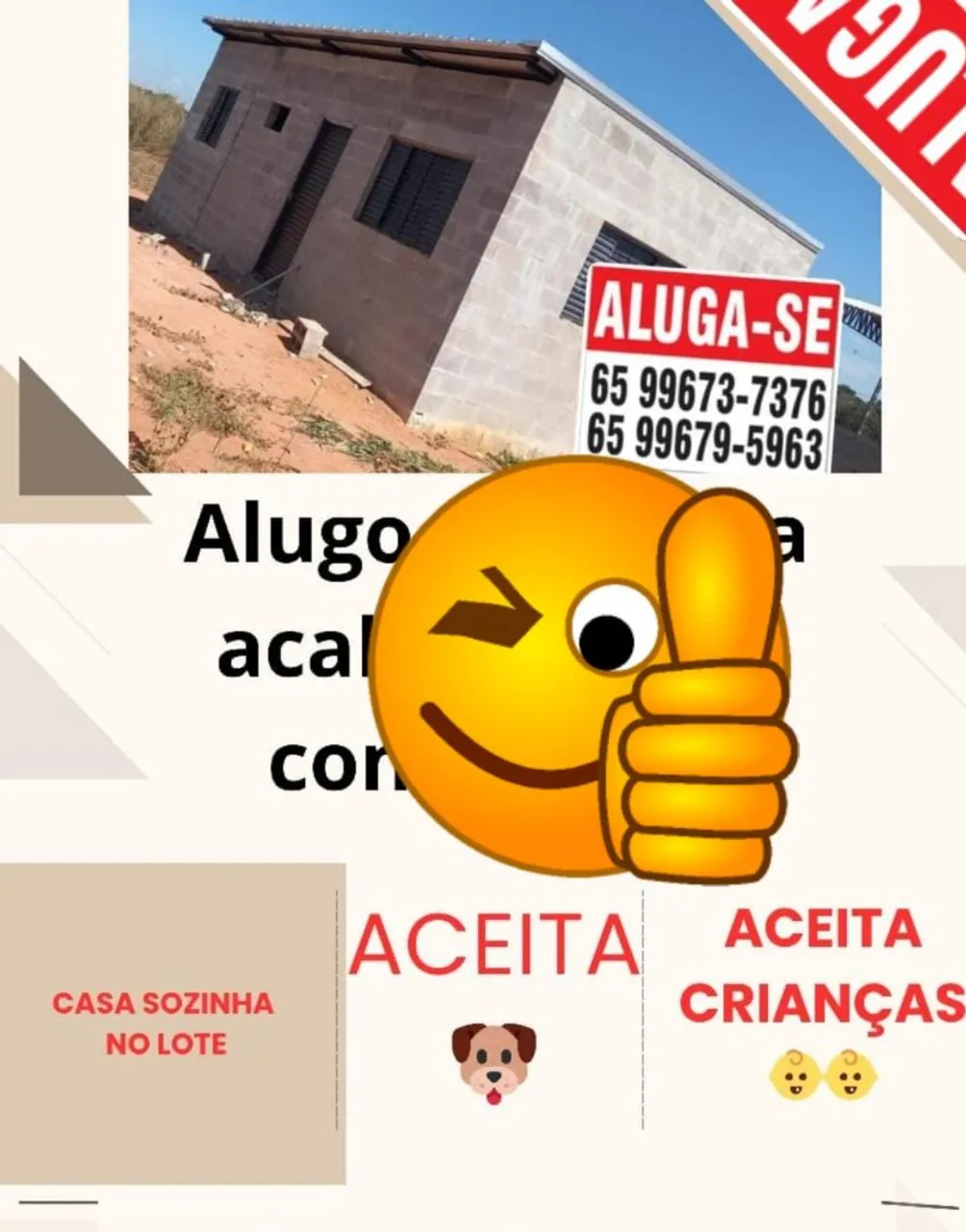 CASA PARA ALUGAR