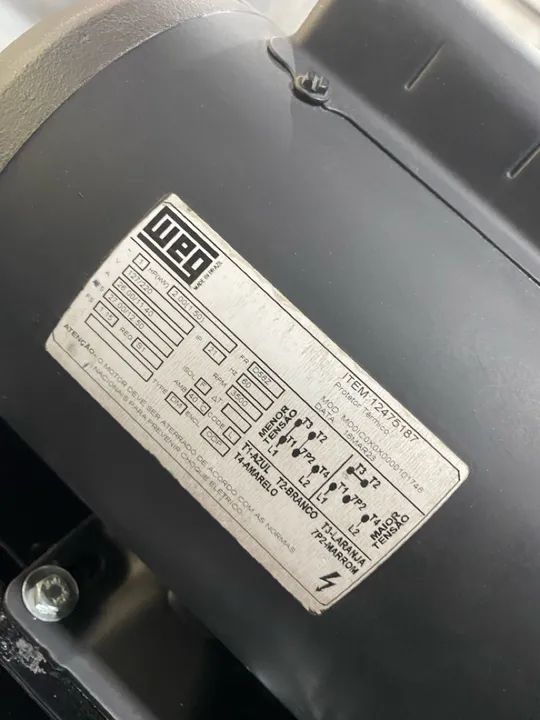 Compressor de Ar Industrial - Pressure - VORTEX 300 - 10 pés - 100 litros - Semi-Novo - Foto 6