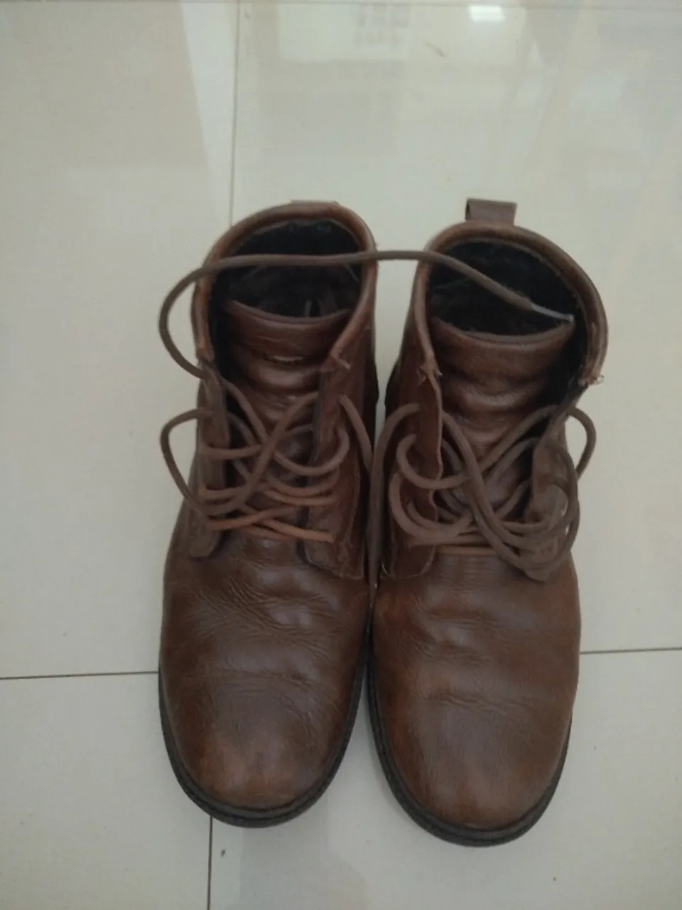 Bota de couro Cavalera.