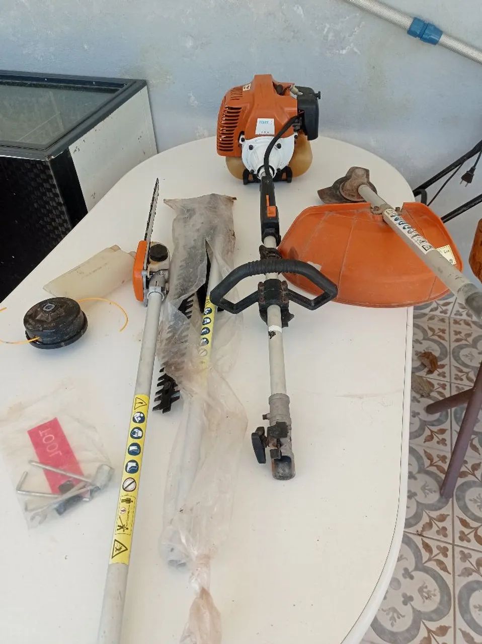 Roçadeira fortg43cc 4x1 com nf