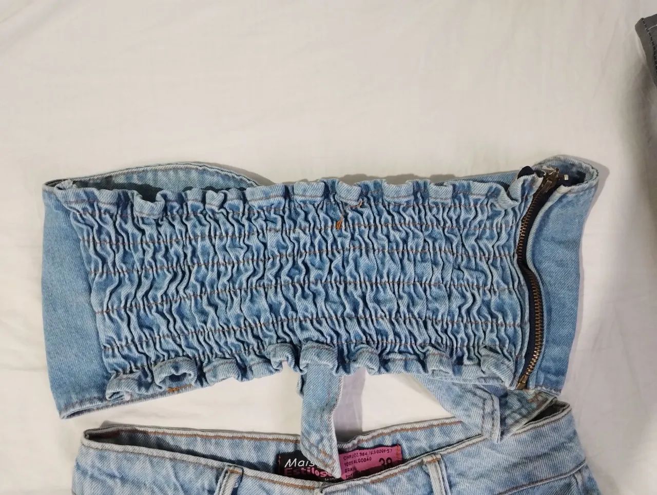 Conjunto feminino jeans  - Foto 2