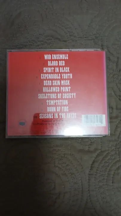 Cd do Slayer importado, usado em estado de novo. - Foto 3