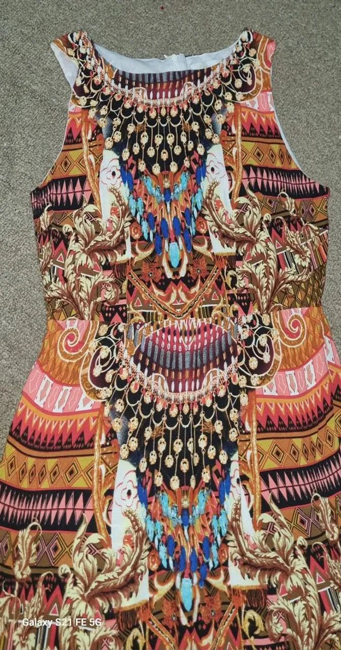 Vestido longo P estampado - Foto 2