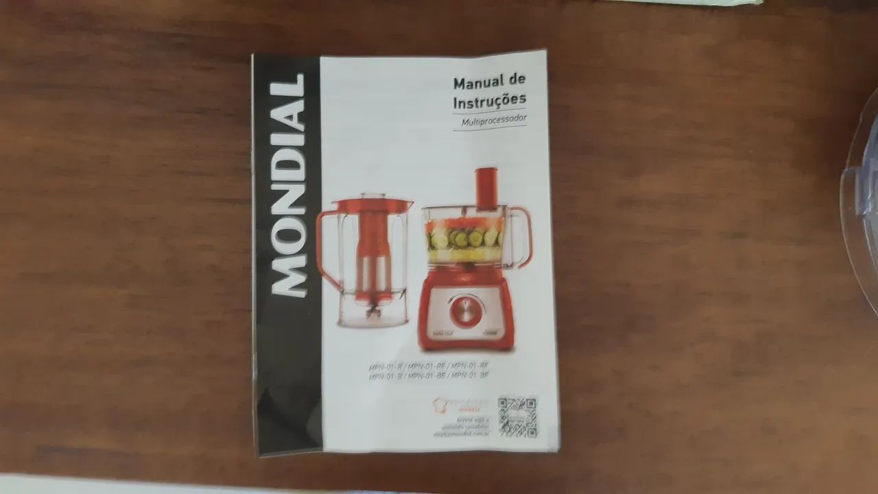 Multiprocessador Mondial Turbo Chef 9 em 1 - 1000W - Foto 3