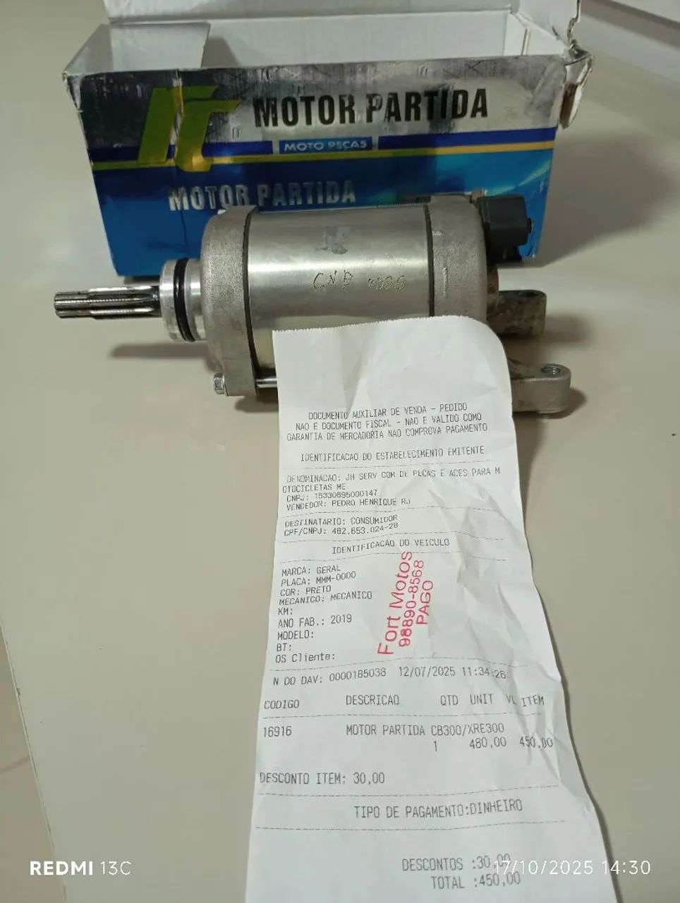 Motor de partida