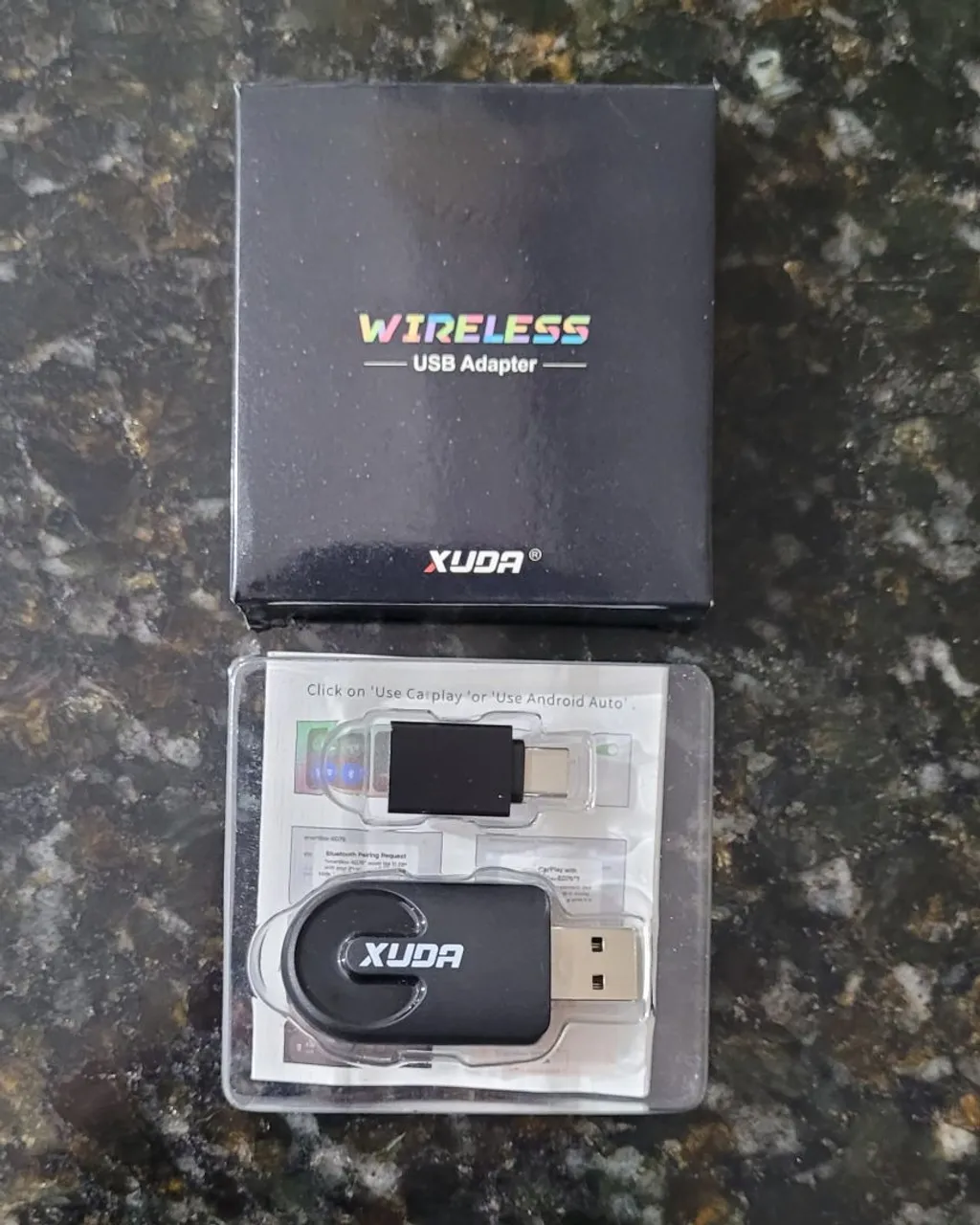 Adaptador Wireless USB Xuda - CarPlay e Android Auto