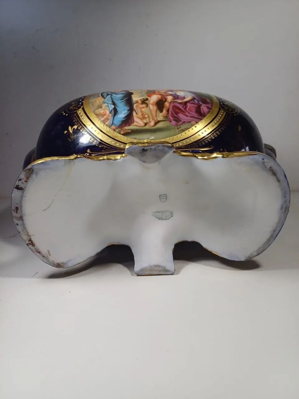 Vaso FLOREIRA Decorativo Antigo (defeito na alça) - Foto 2