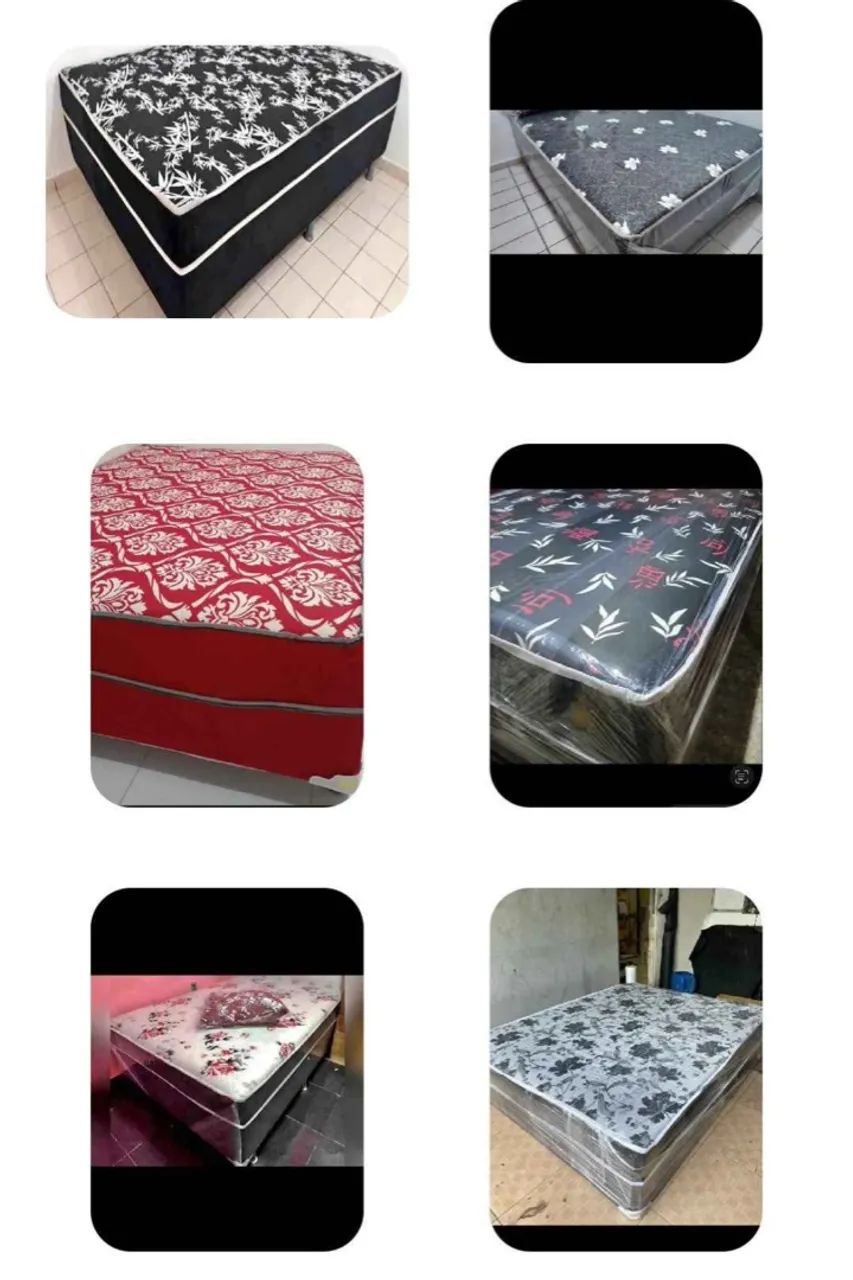 Camas e Colchões Variados 380,00 