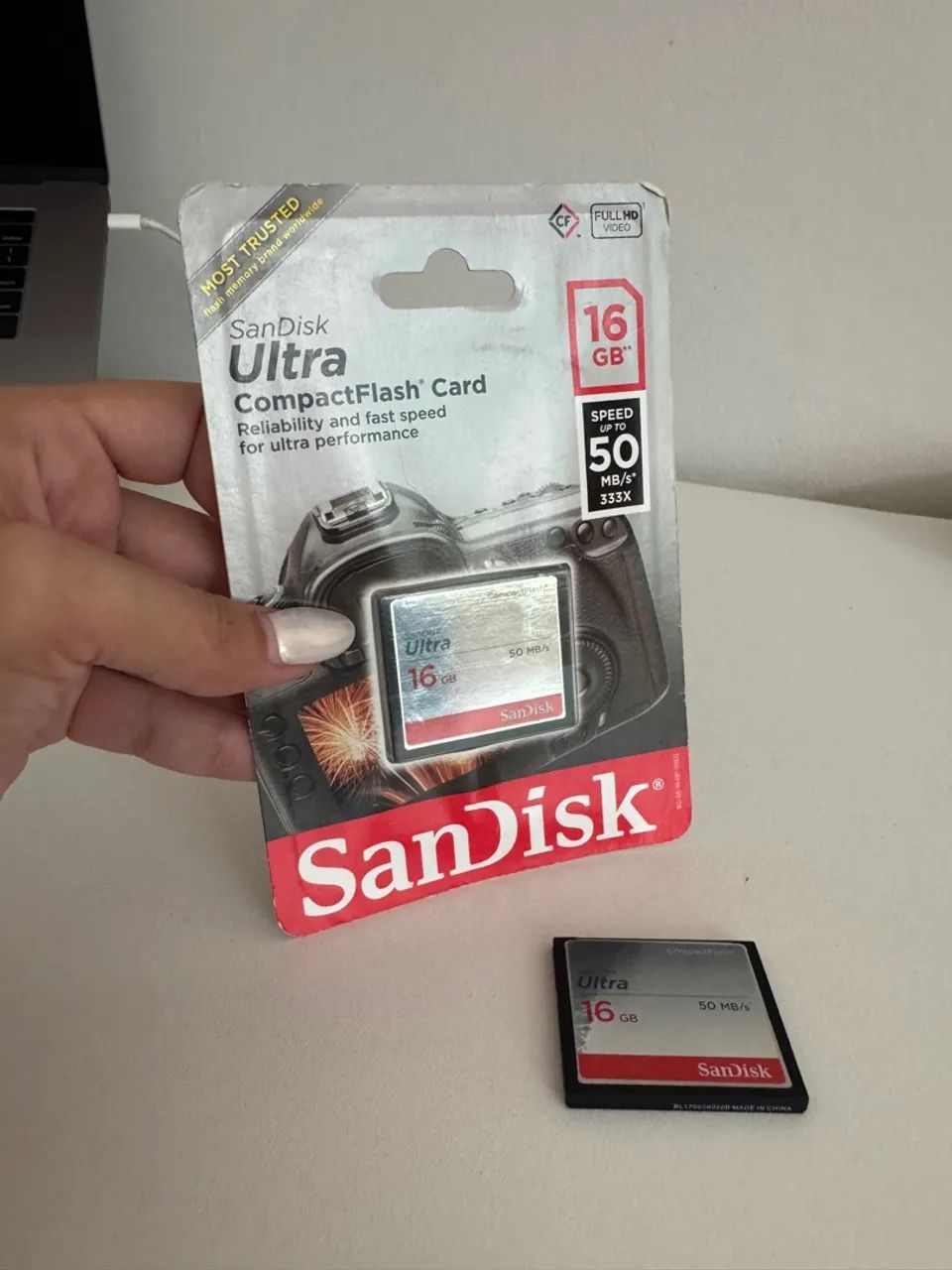 Cartão de Memória SanDisk Ultra 16GB 50MB/s - Foto 2