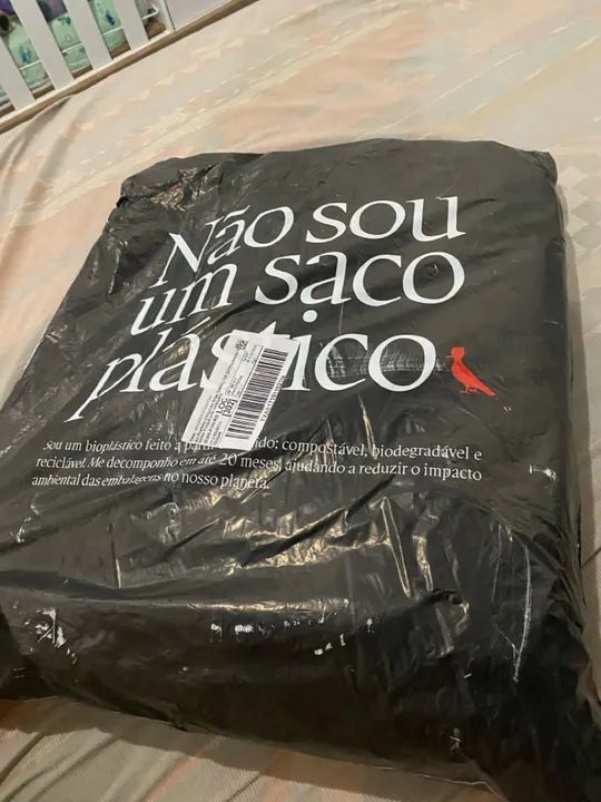 Mochila Masculina Preta de Couro - Foto 5