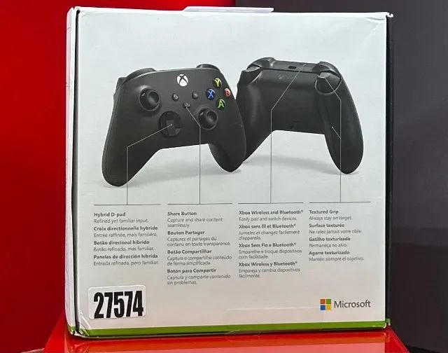 Microsoft X-Box Controle Series X/S - CARBON BLACK - PRODUTO NOVO COM GARANTI DA LOJA  - Foto 2