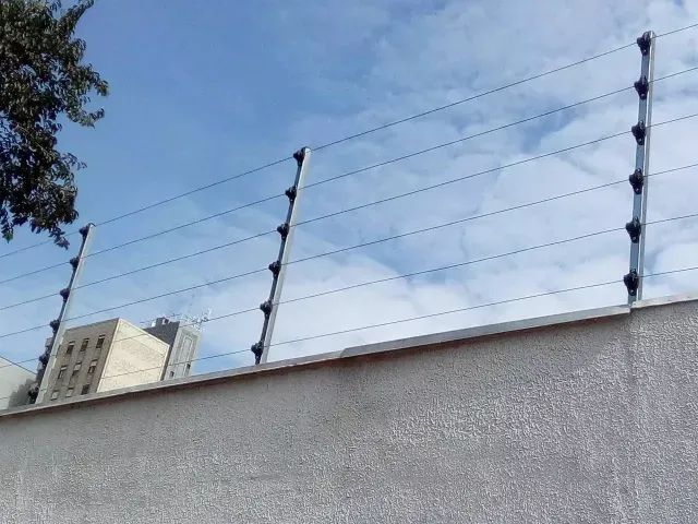 kit cerca eletrica 6 fios gcp 10000 +02 controle e acessorios c/instalaçao. - Foto 2