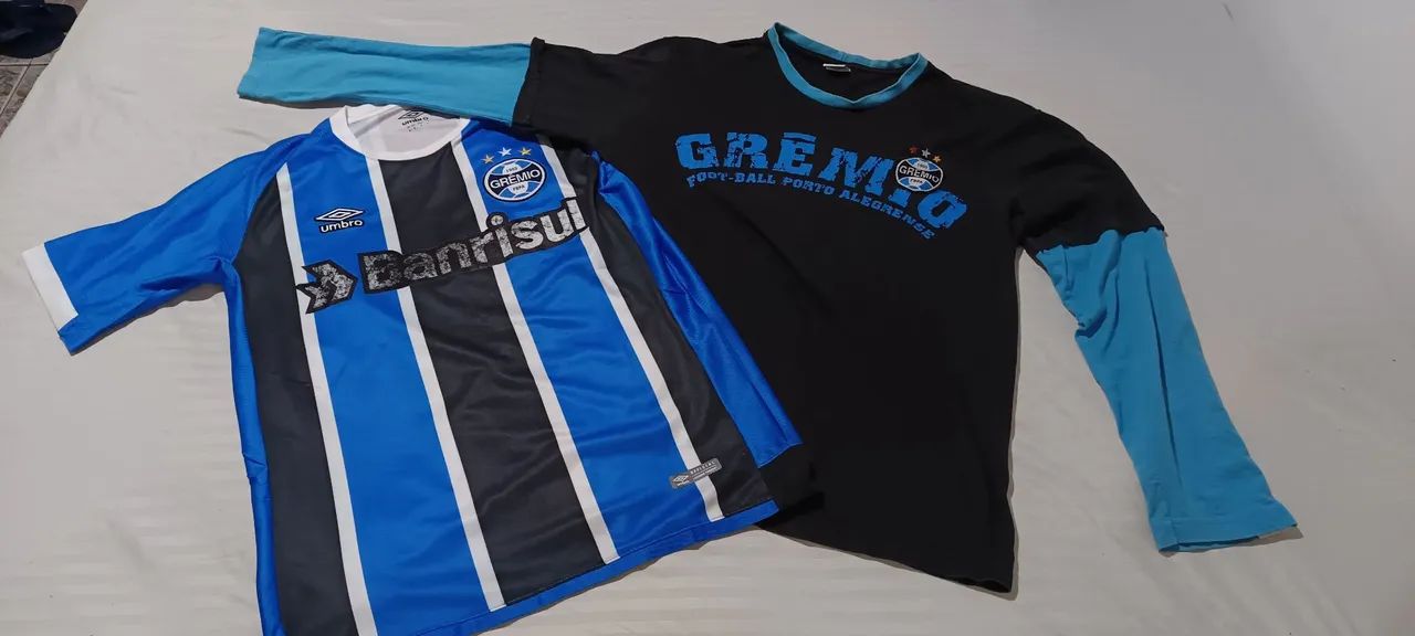 Combo 2 camisas oficiais do Grêmio