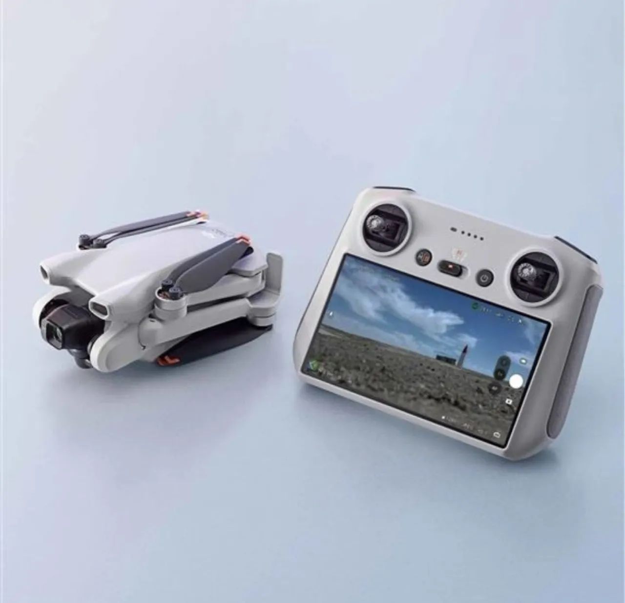 DJI Mini 3 com Tela - Drone Original, Lacrado, Com Controle RC. Envio Hoje! - Foto 2